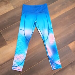 Curves N Combat Boots Mermaid Leggings